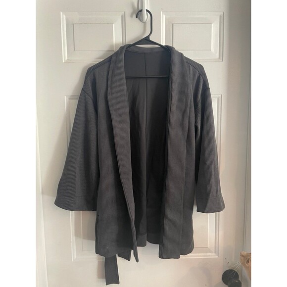 lululemon ribbed softstreme belted wrap - Picture 1 of 3